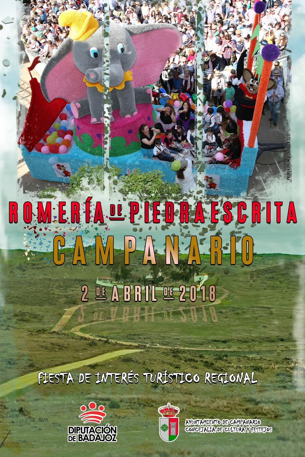 Romería de Nuestra Señora de Piedraescrita 2018 Campanario